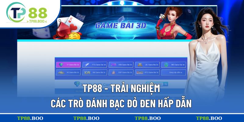Trải nghiệm các trò đánh bạc đỏ đen hấp dẫn
