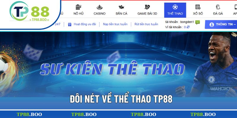 Giới thiệu chung về thể thao TP88